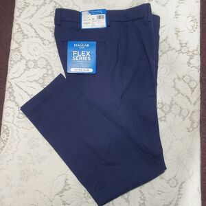JM Haggar H26 Men’s Pants Ultra Slim Fit 29 X 30 W/ Active Flex Waistband - NEW